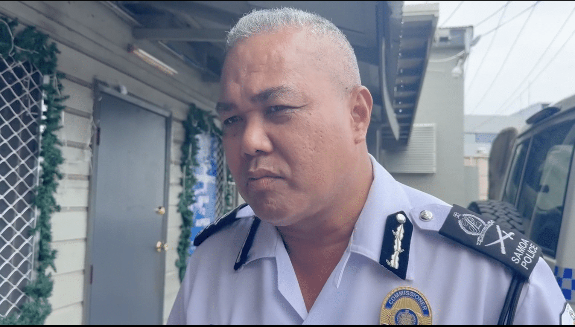 Police Commissioner, Auapaau Logoitino Filipo